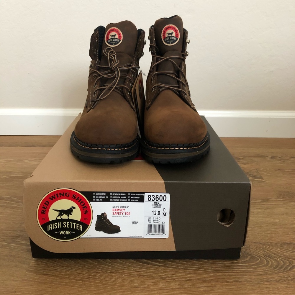 Red Wing work boots - Picture 3 of 6